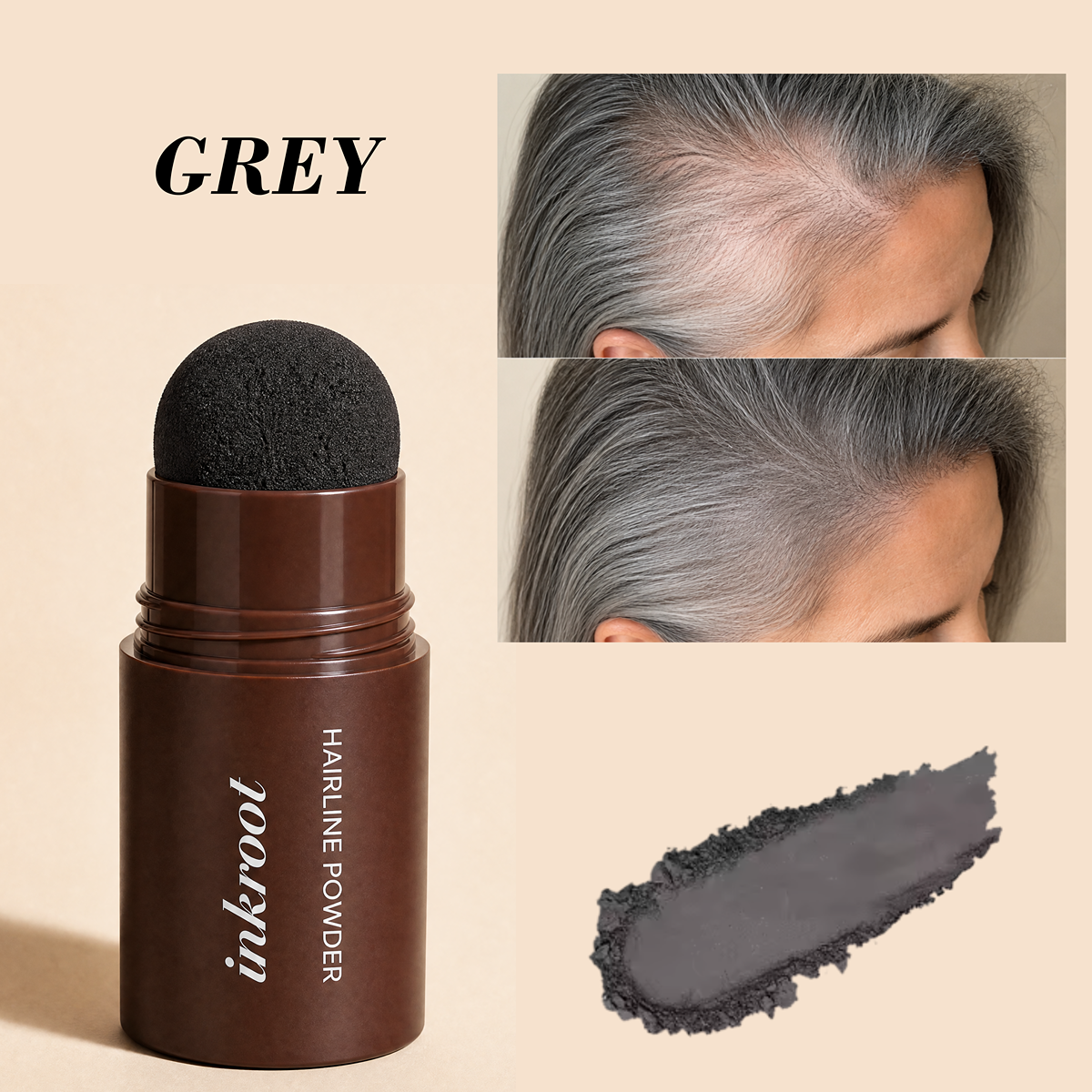 Barra correctora para la línea del cabello